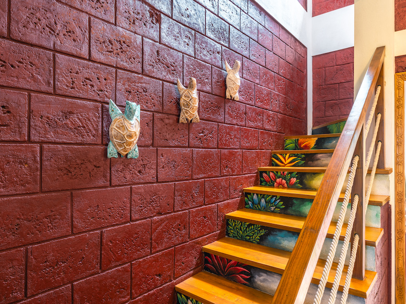 The Stairs in the Duplex rooms